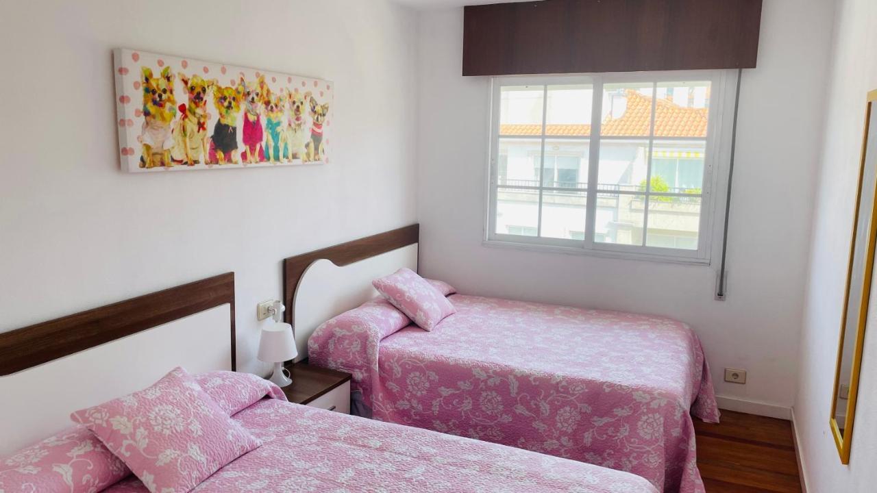 דירות Enjoy Sanxenxo,200M Playa, Balcon Vistas Cies, Piscina & Terraza Azotea,2 Plazas Garaje, 2 Banos, Muy Luminoso, Muy Tranquilo,Muy Equipado, Centrico מראה חיצוני תמונה